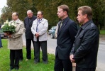  Prezidento, Rokiškio krašto garbės piliečio Algirdo Mykolo Brazausko gimimo dieną rajono vadovai padėjo gėlių